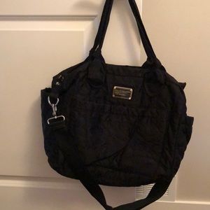 Marc by Marc Jacob black diaper bag.